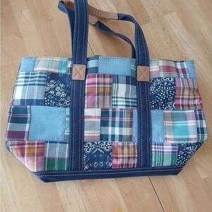 Patchwork Tote Bag - Multicolor